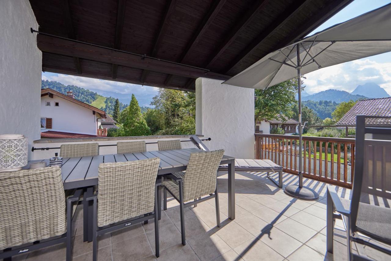 Ferienwohnung Reintal Mit Sauna Fuer 2-6 Personen 110 Qm การ์มิช-พาร์เทนเคียร์เชน ภายนอก รูปภาพ